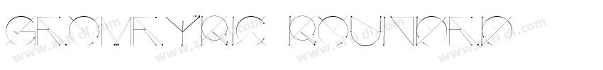 Geometric Rounded字体转换